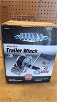 Shoreline marine 1200lb trailer winch.