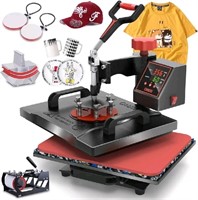 OIIEE Heat Press Machine 5 in 1 Combo Heat Press 1