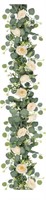 60IN ARTIFICIAL EUCALYPTUS FLOWER GARLAND WITH