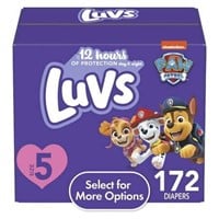 Luvs Diapers Size 5  172 Count