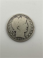 1912 Barber Half Dollar