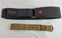 XL Harbinger Weight lifting belt & military belt