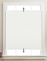 Blackout Top Down Shades  White 31.1W x 48H