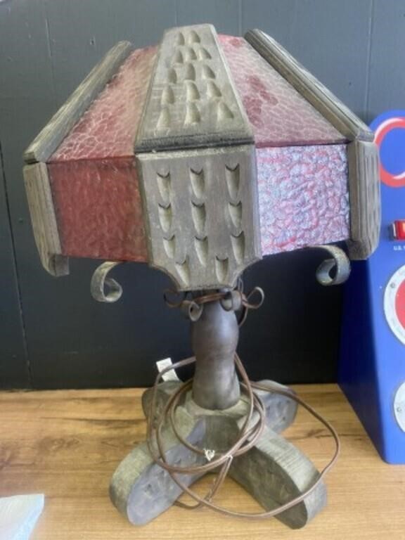 Vintage tabletop lamp