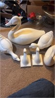 Unpainted Ceramic Duck Collection