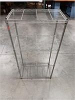 4 tier metal cabinet 23x13x44