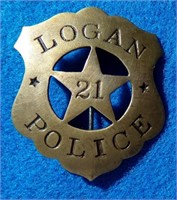 Logan Utah Police Badge