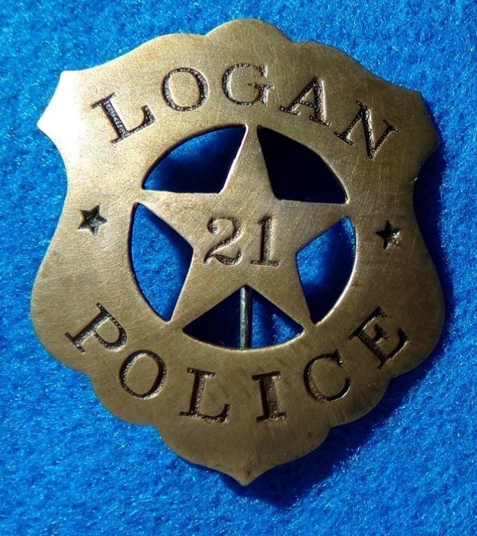 Logan Utah Police Badge