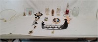 Assortment of Religious Collectibles & Votives