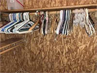 Large Quantity of Clothes Hangers