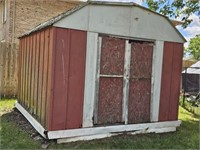 10FT BY 10FT METAL GARDEN SHED