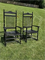 PAIR OF PATIO ROCKERS