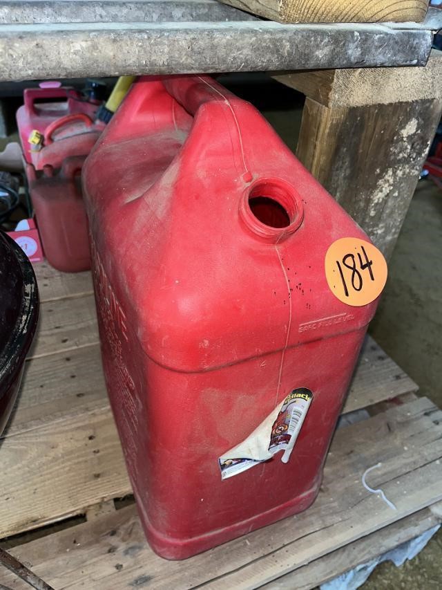 5 Gallon Plastic Gas Can