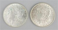 2 1921 90% Silver Morgan Dollars.