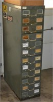 12-Drawer Metal Organizer Cabinet