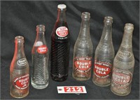 Vintage Double Cola bottles incl. Vincennes