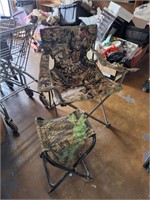 Camp chair and camp stool