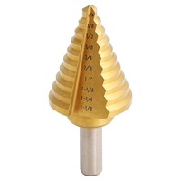 Step Drill Bit - Titanium Coated