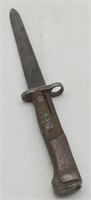 (P) Bayonet knife approximately 15" long.