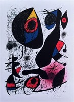 Joan Miro A La Encre I Limited Edition Lithograph