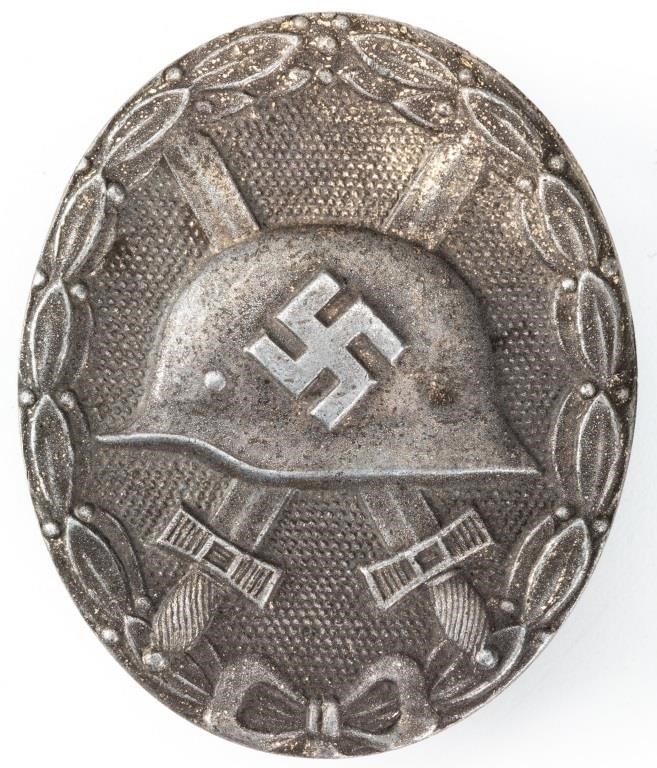 1939 Wound Badge in Silver