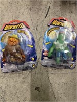 New lot of 2 Monster Flex Stretchy Toys For Boys