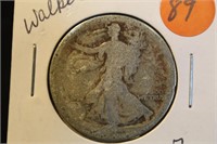 1917 Walking Liberty Silver Half Dollar