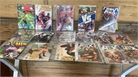 Assortment of Marvel comic books
