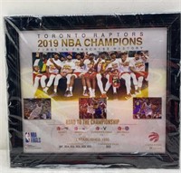 16,5x15in Toronto Raptors frame- limited edition