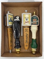 Tray Lot of Collectible Beer Taps