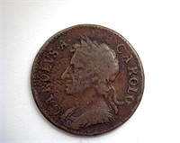 1672 Farthing Charles II Great Britain