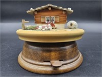 Reuge Swiss Chalet Music Box- The Happy Wanderer
