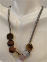 Silver chain small circles - chuns fashion