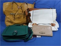 4 Purses-Nine West, Elliott & more (2 new, 2 like