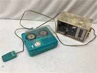 Radio Clock & Tape Recorder