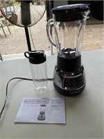 Black & decker quiet blender with cyclone glass