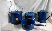 GSI Enamelware 4pc Set