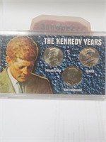 Kennedy half dollars Kennedy years