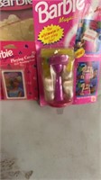 Barbie magic change hair and Barbie playing cards
