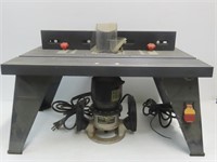 Router w/Mastercraft Router Table
