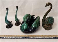 BLUE MOUNTAIN POTTERY+ Swans