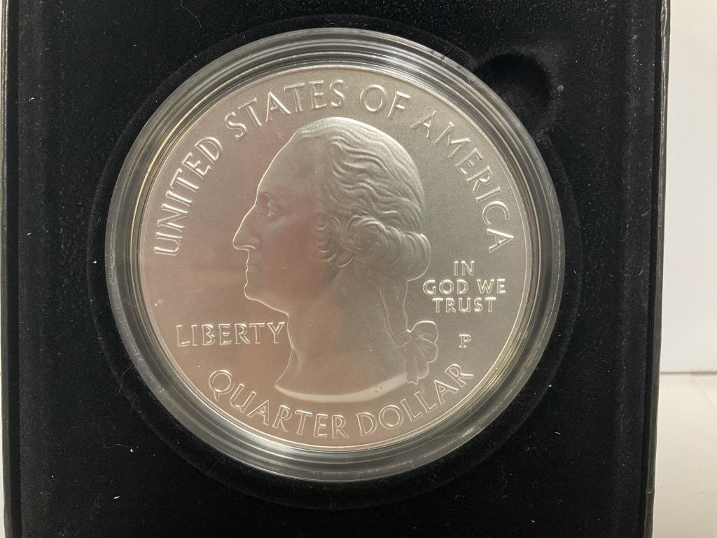 5 Ounce 99.9 Silver Mount Hood Coin 2010