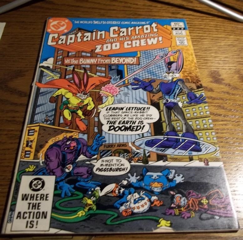 1982 Captain Carrot and his Zoo Crew #6 Direct