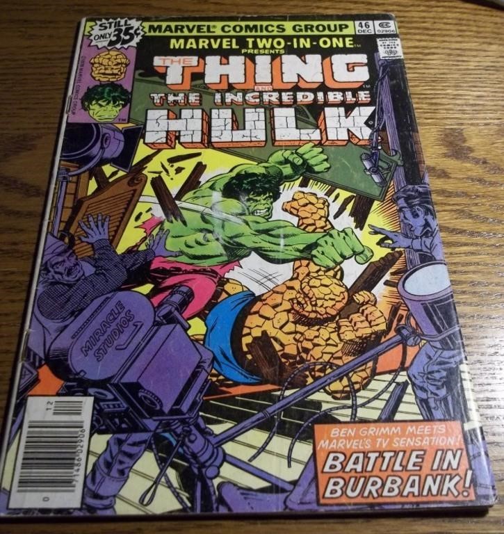 1978 The Thing and Incredible Hulk #46 Brit