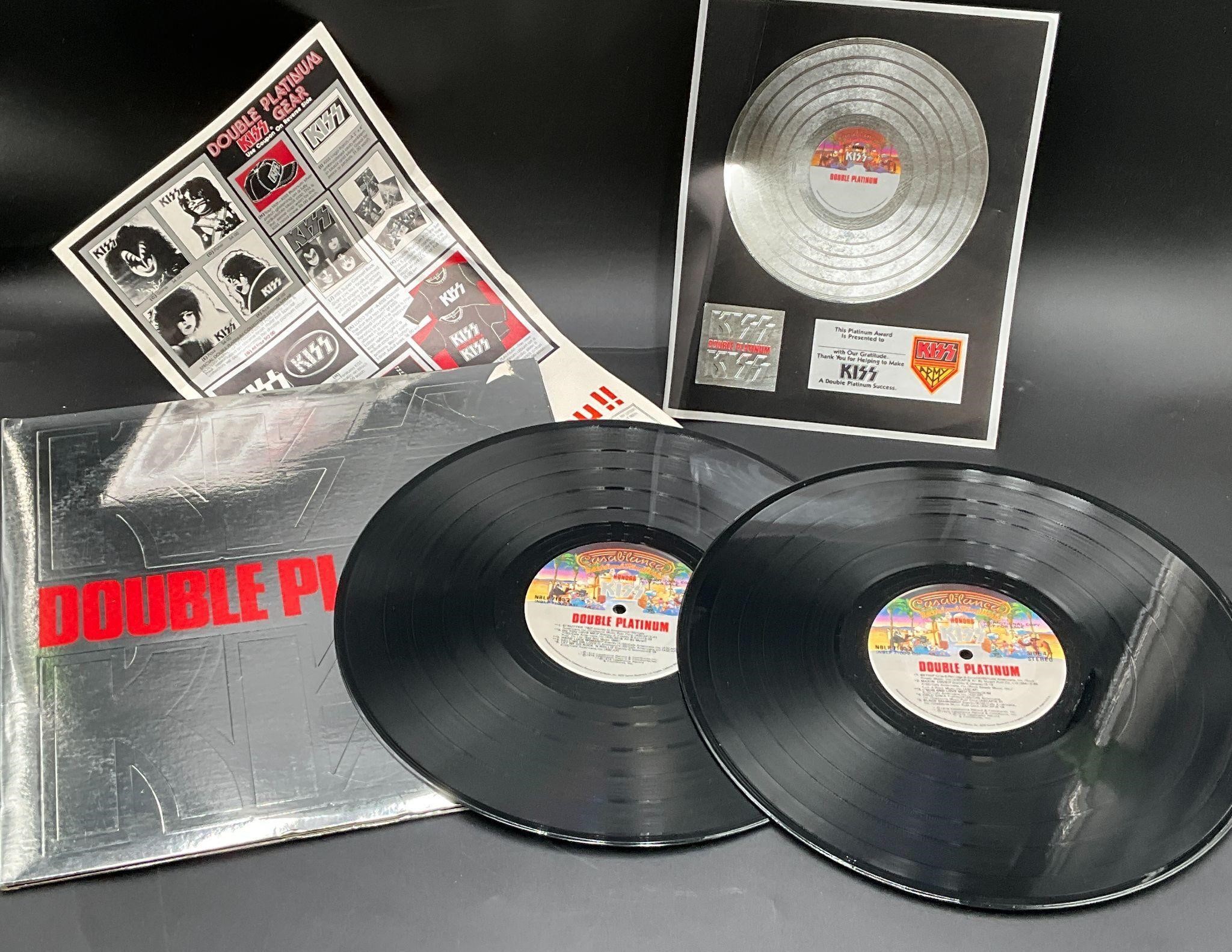 1978 KISS "Double Platinum" Promo With Inserts