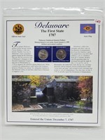 Delaware State Quarters & Postal Comm