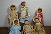 Vintage Robert Raikes, Wood Dolls