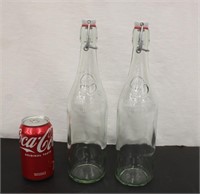 2 Geyer Freres Maison Fondee En 1895 Glass Bottles