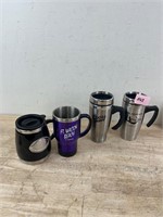 Isolated Coffee Mugs