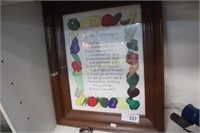 FRAMED POEM